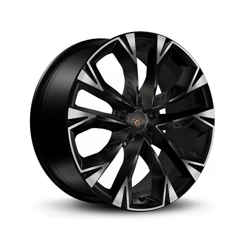 CUPRA Formentor available with 19” artic silver wheel