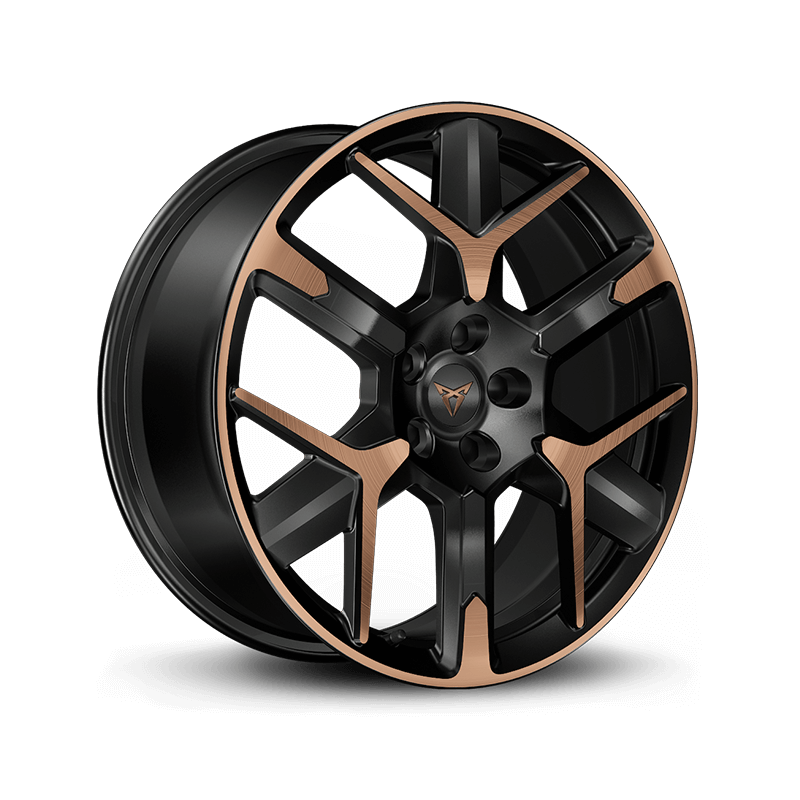 CUPRA Formentor available with 19” hailstorm copper wheel
